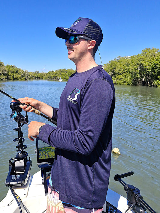 Barambah Fishing Shirt - Crew Neck Price Drop!